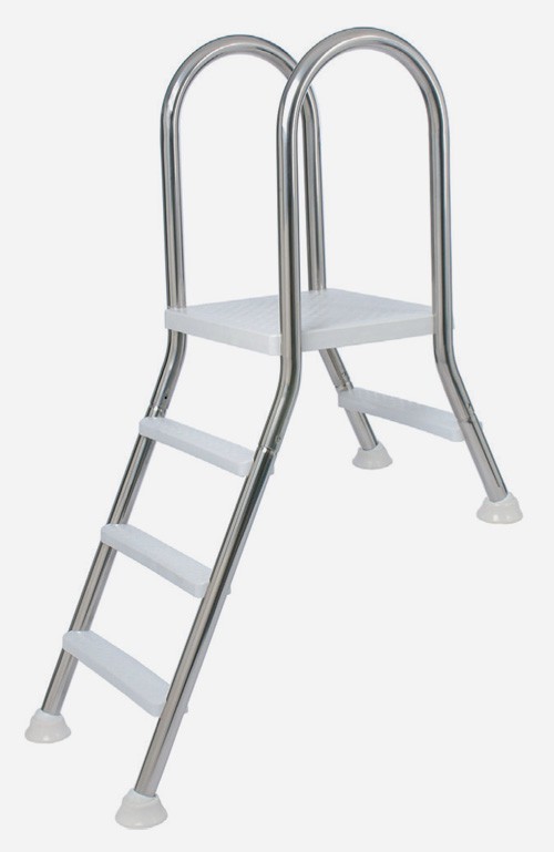 Escalera puente semielevada inox AISI 304