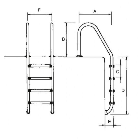 Escalera estandar Flexinox - Imagen 2