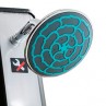 ducha solar 35l con lavapies qp coral - Imagen 2