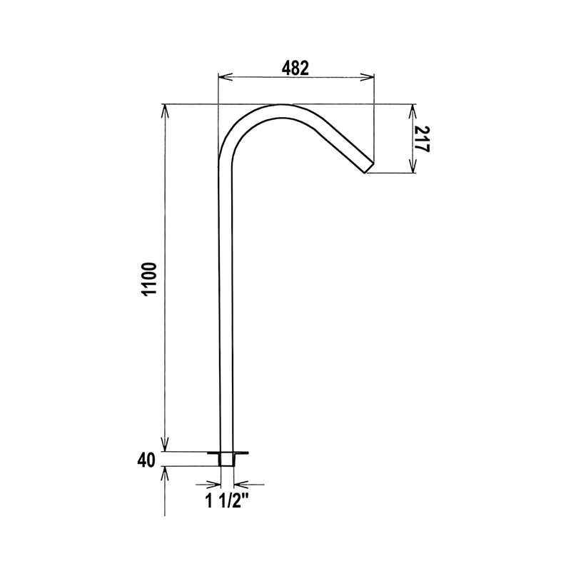 Cañón para piscina Tahití en acero inoxidable Aisi 316L - Imagen 6