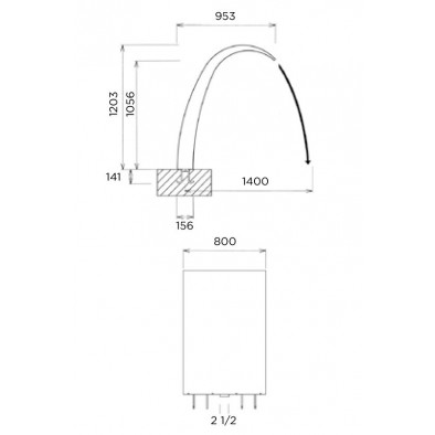 Cascada Victoria AISI 316L Flexinox - Imagen 2