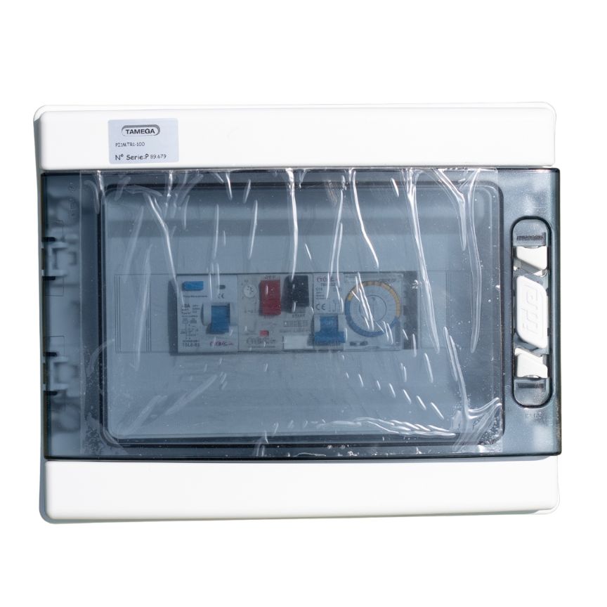 Cuadro Eléctrico Filtración e Iluminación Transformador 100W