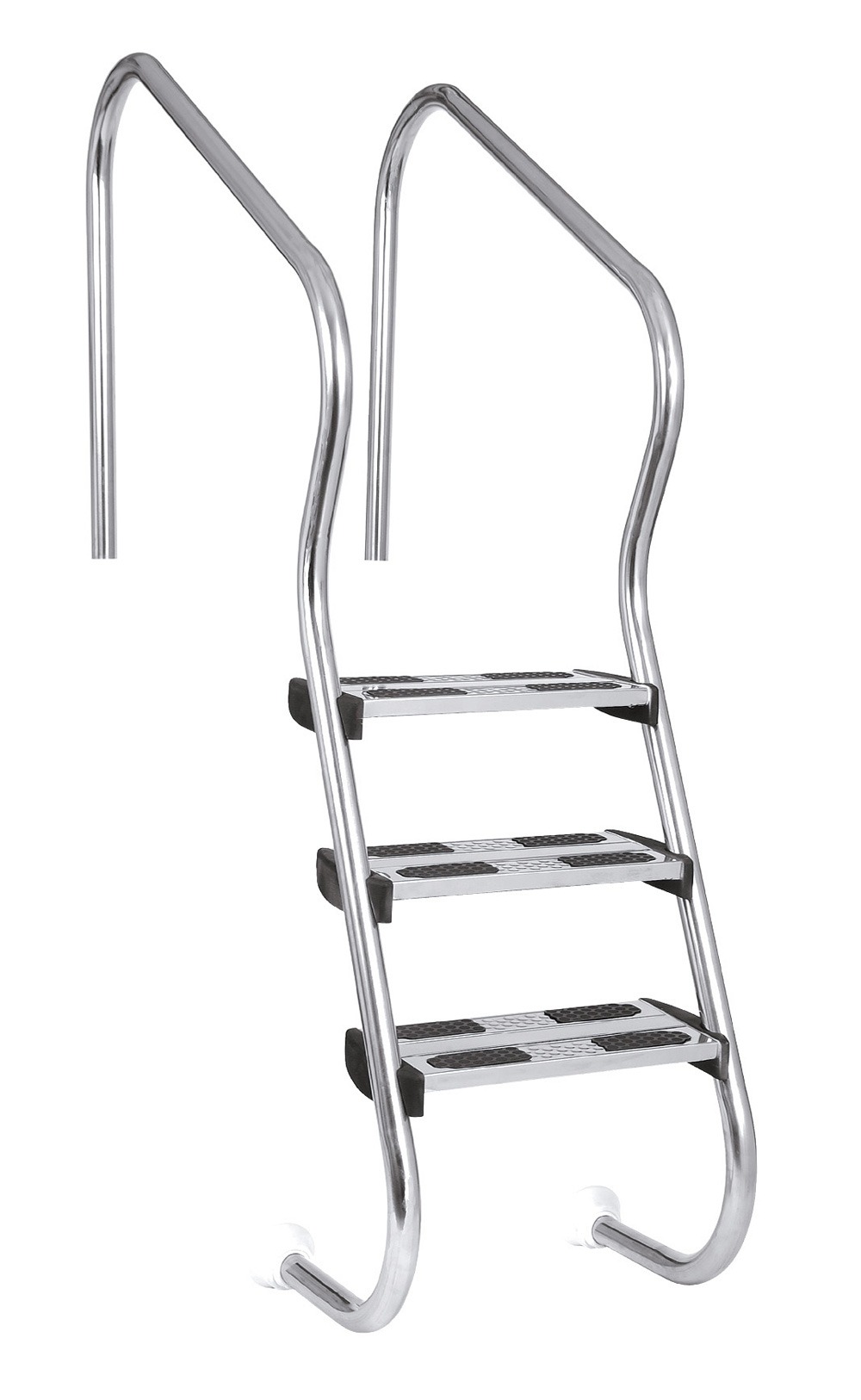 escalera acceso fácil piscina enterrada flexinox aisi 316 electropulida