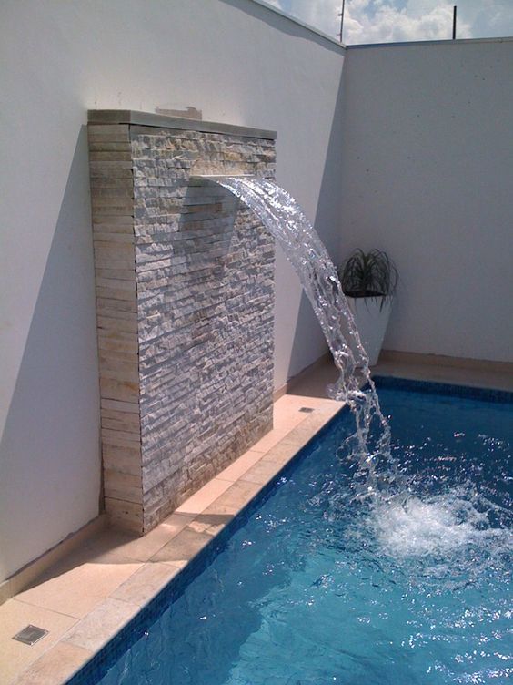 Cascada piscina acrílica empotrable - Imagen 3
