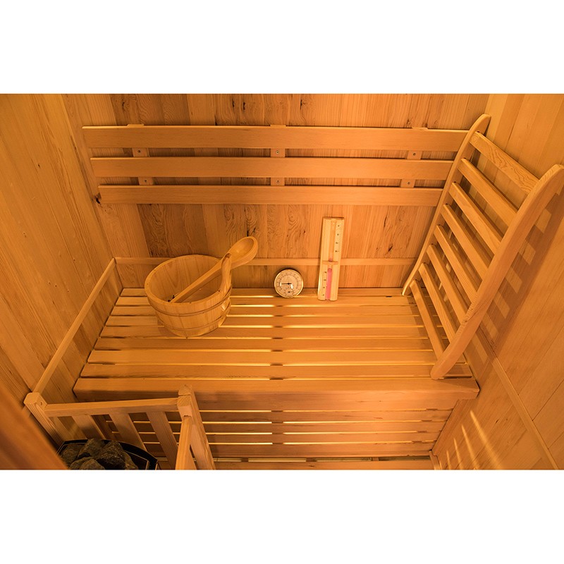 Sauna tradicional de vapor Zen 2 personas - Imagen 3