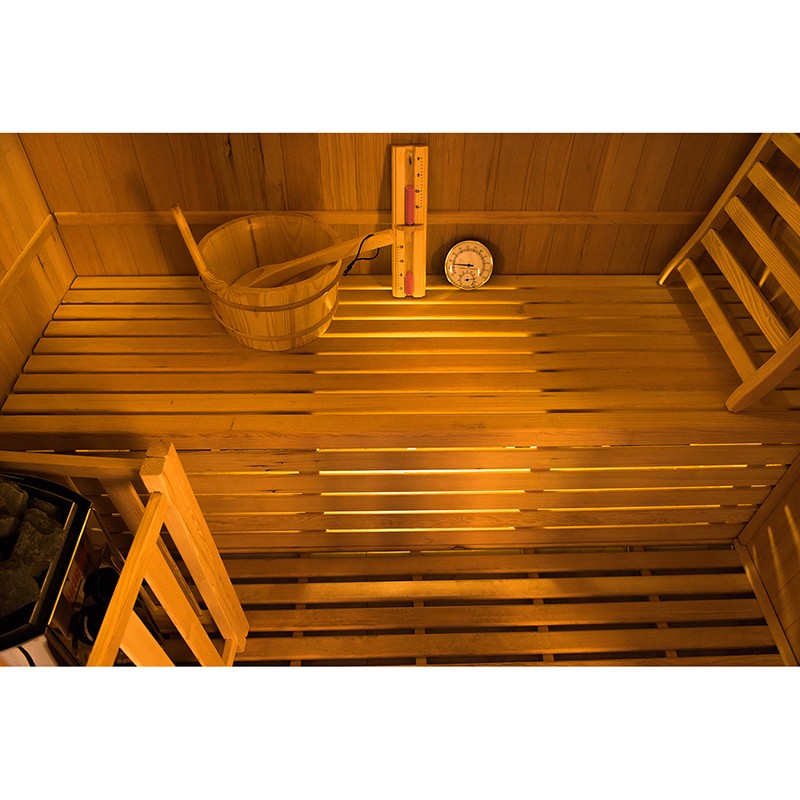 Sauna tradicional de vapor Zen 3 personas - Imagen 3