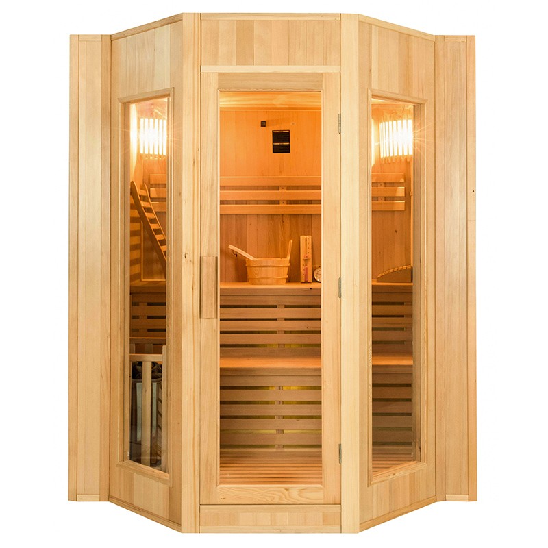 Sauna tradicional de vapor Zen 4 personas - Imagen 2
