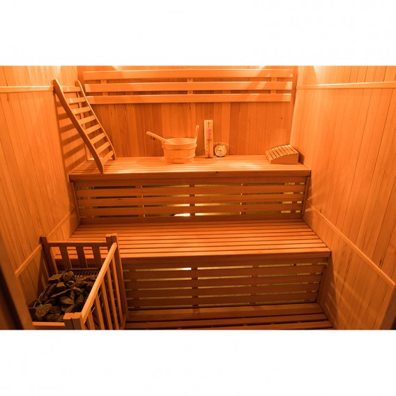 Sauna tradicional de vapor Zen 4 personas - Imagen 3