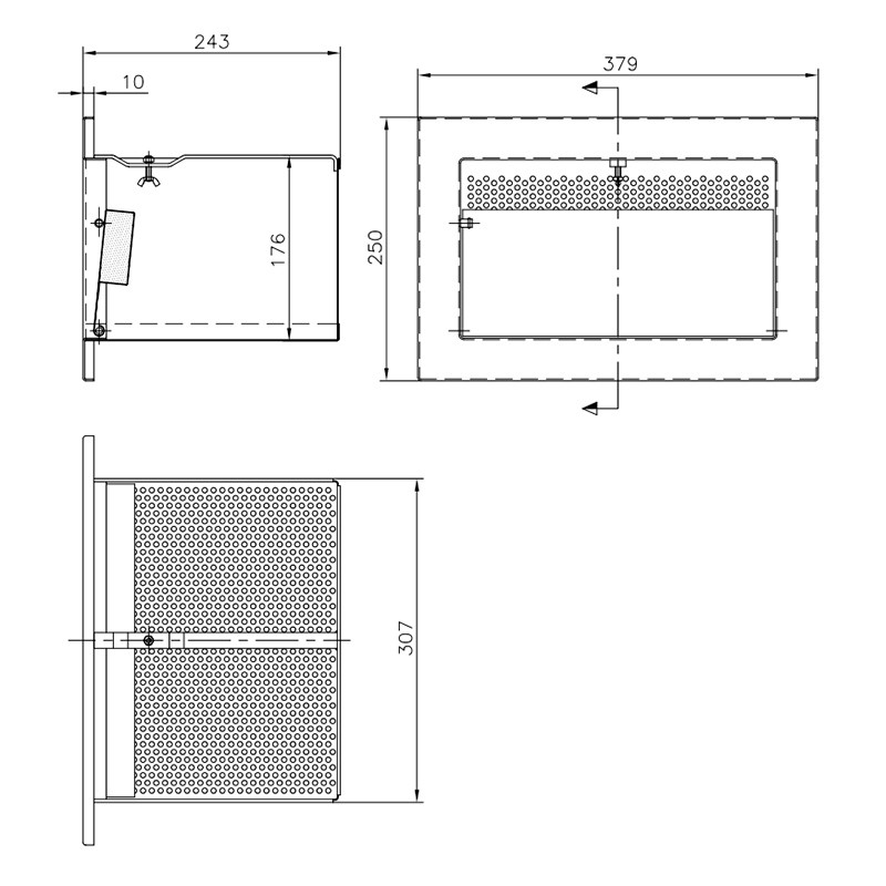Cesto para skimmer A-400 AstralPool - Imagen 2