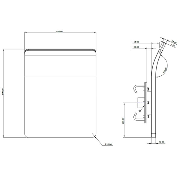 cascada frame wall aisi316l ( nuevo producto 2022 ) flexinox - Imagen 3