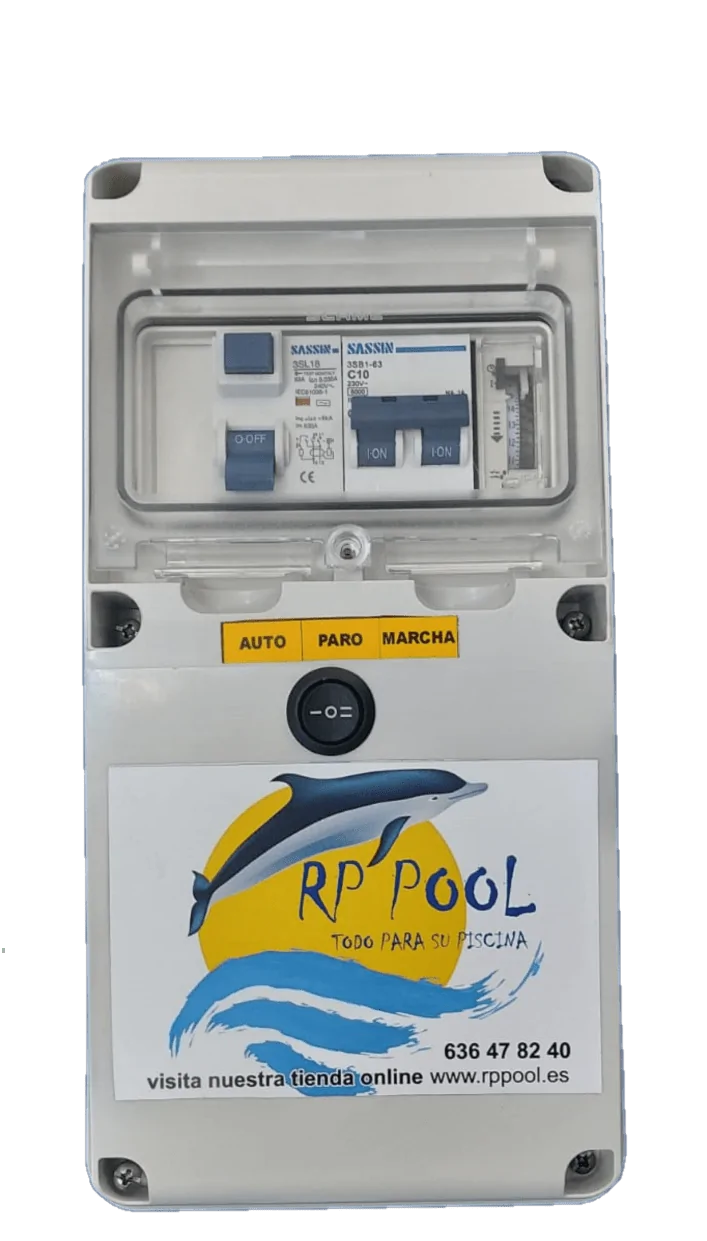 Compacto Caseta Depuradora Piscina Semienterrada Coral Alaska 500 (Con Clorador y PH) - Imagen 4