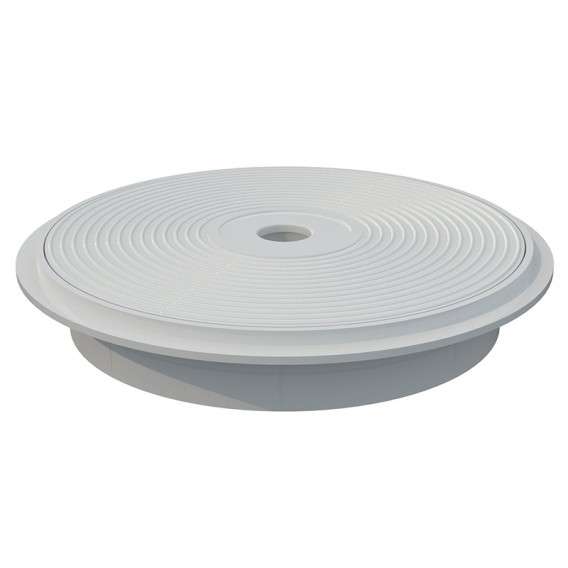 Tapa y aro circular skimmer 15 l AstralPool - blanco