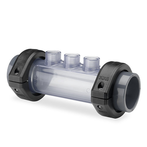 Visor Portasondas R/H TUBO 50 / 3 SALIDAS 1/2"