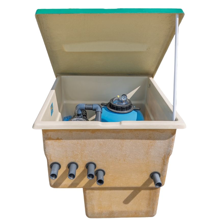 Compacto Caseta Enterrada Depuradora Piscina 400/0,50cv Belice