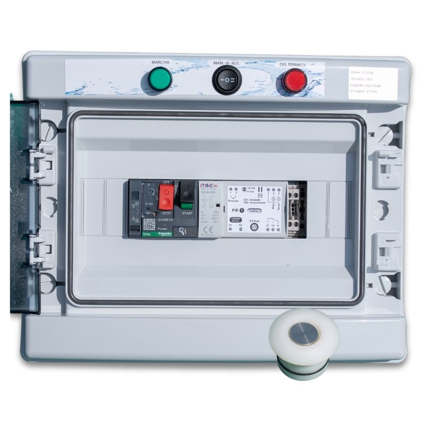 Kit Pulsadores Piezoelectricos con Cuadro Electrico