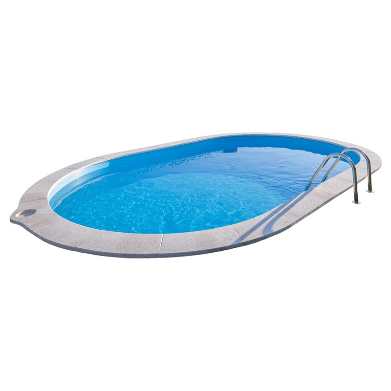Piscina enterrada Gre Sumatra ovalada en kit