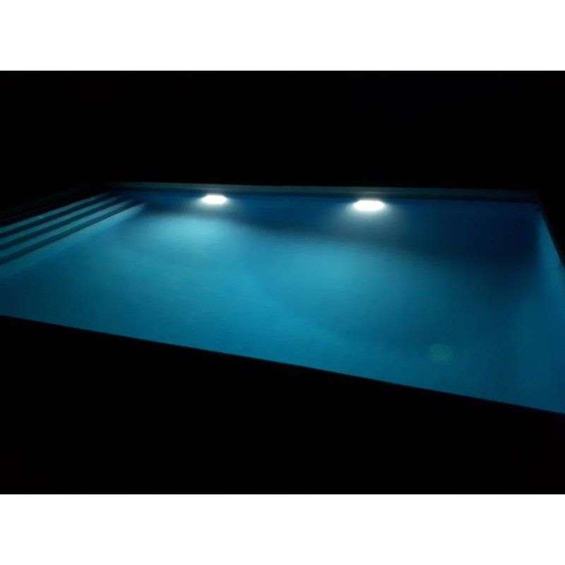 Foco plano sumergible piscina led 18-35w blanco o colores - Imagen 4