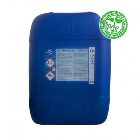 Hipoclorito sódico NC RP 25l