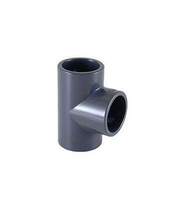 TE 90º PVC encolar